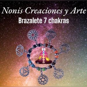 Bracelet with natural stones 7 chakras